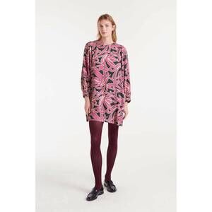 NEW COMPANIA FANTASTICA long sleeve dress in pasture print